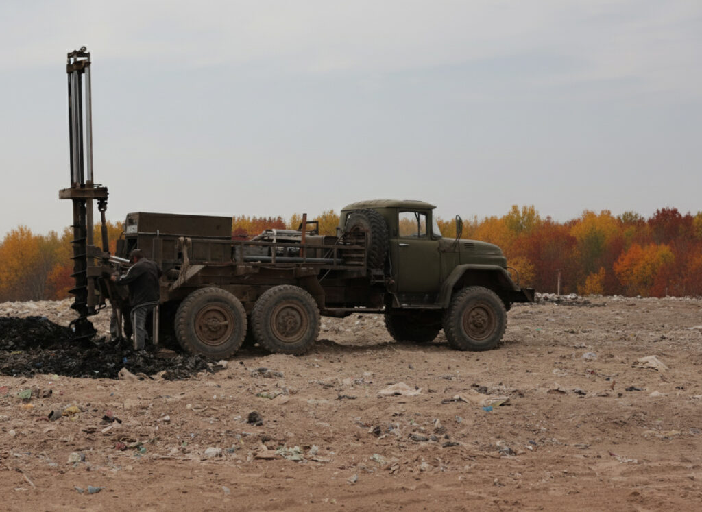 буріння свердловин системи дегазації