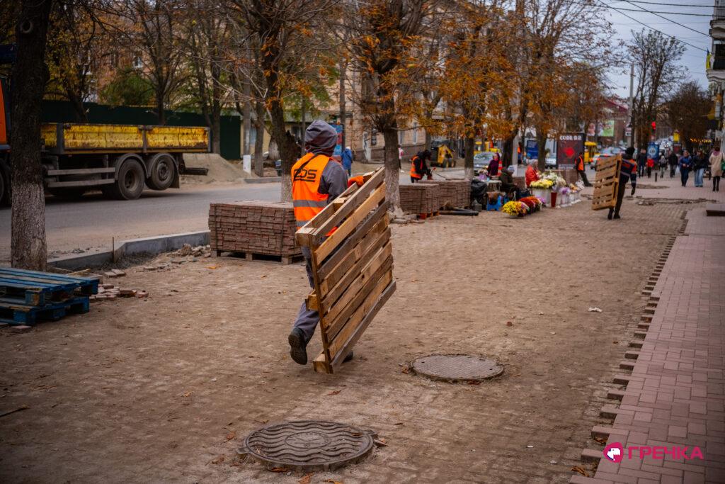 тротуар без плитки