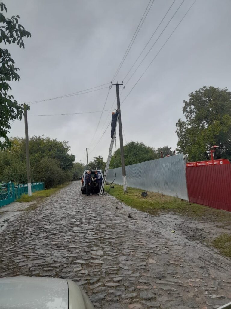Голованівський район після атаки електропередачі
