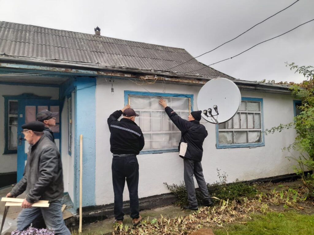 Голованівський район пошкодження вікна після атаки