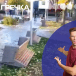 У Центральному сквері перевернули 13 лавок