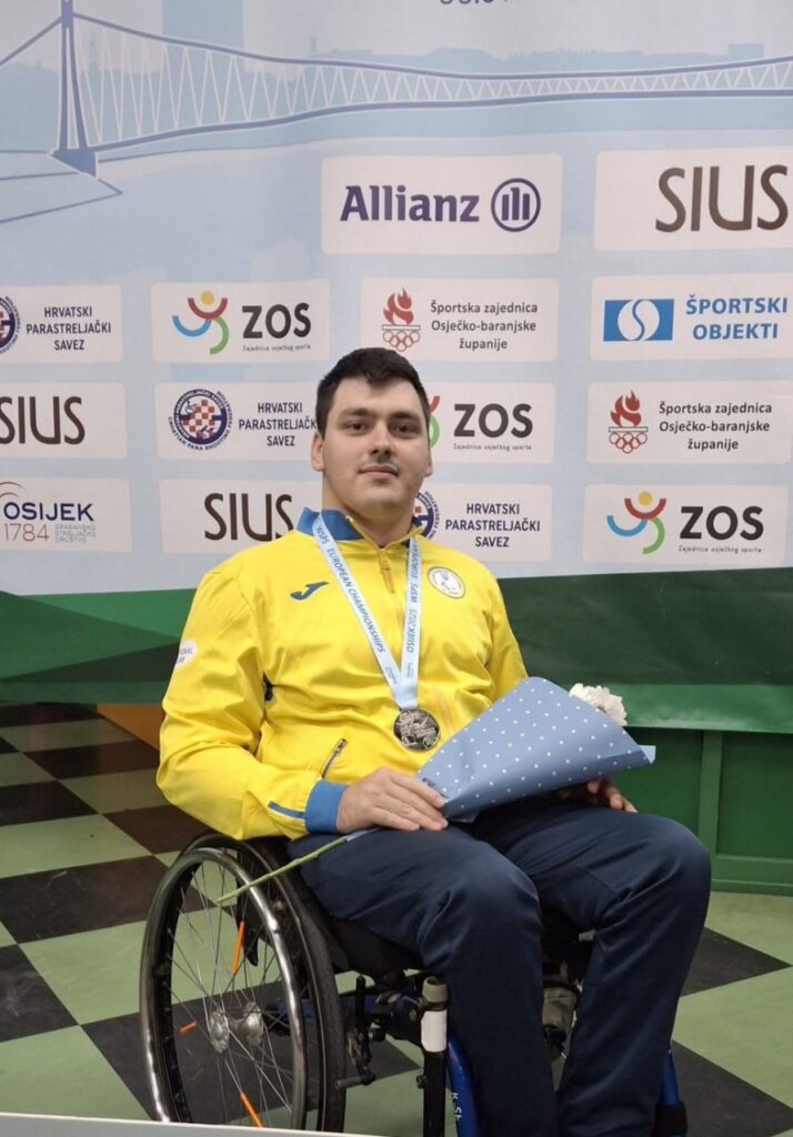 Олексій Голодок став срібним призер чемпіонату Європи з кульової парастрільби