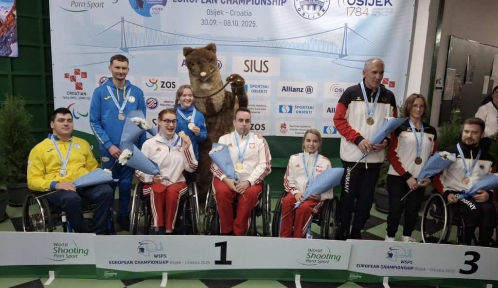 Олексій Голодок виборов срібло на чемпіонаті Європи з кульової парастрільби