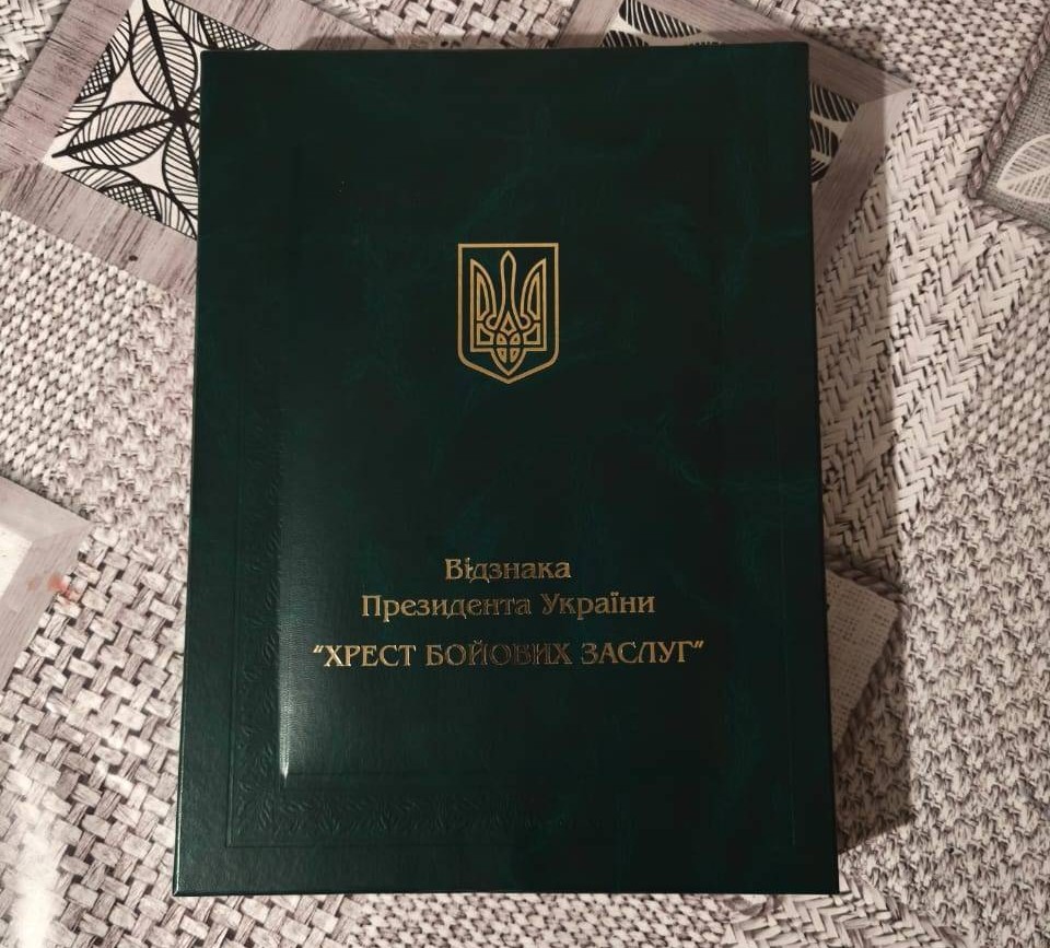 Ігоря Кіблика нагородили «Хрестом бойових заслуг»