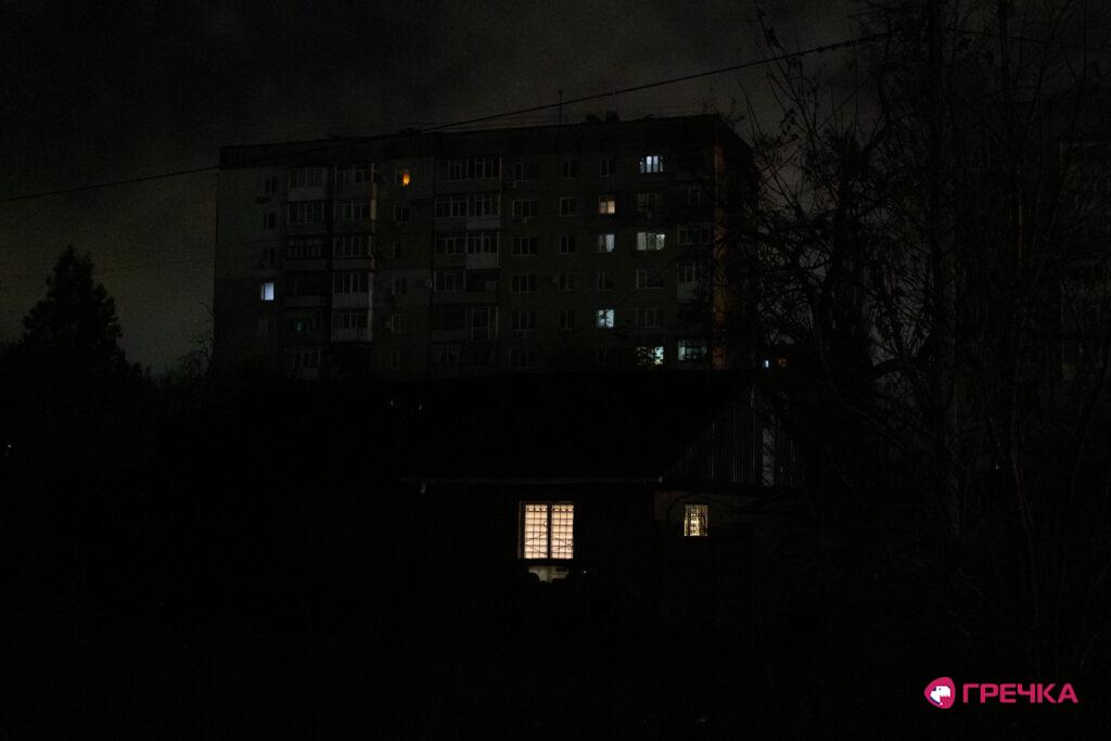 Кропивницький блекаут відключення світла