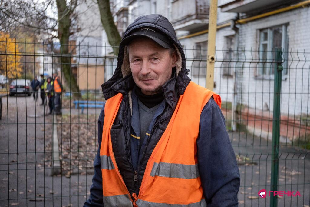 Працівник водоканалу Ігор