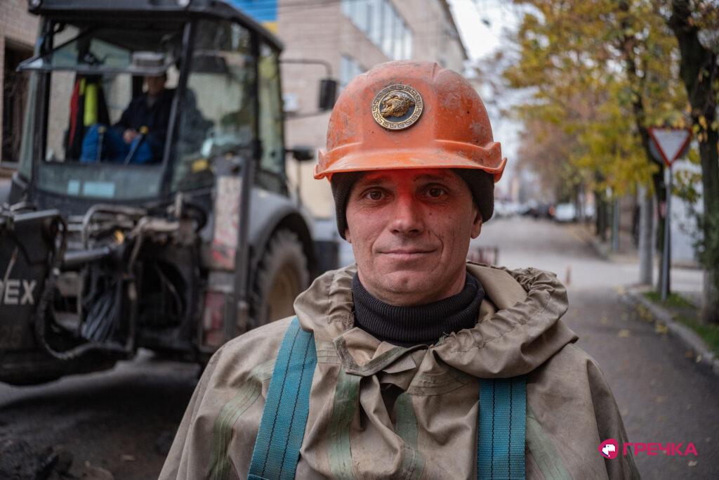 Слюсар кропивницького водоканалу Сергій