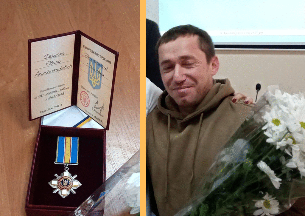 Лікаря-уролога Кіровоградської обласної лікарні Івана Фендака нагородили орденом «За мужність» ІІІ ступеня