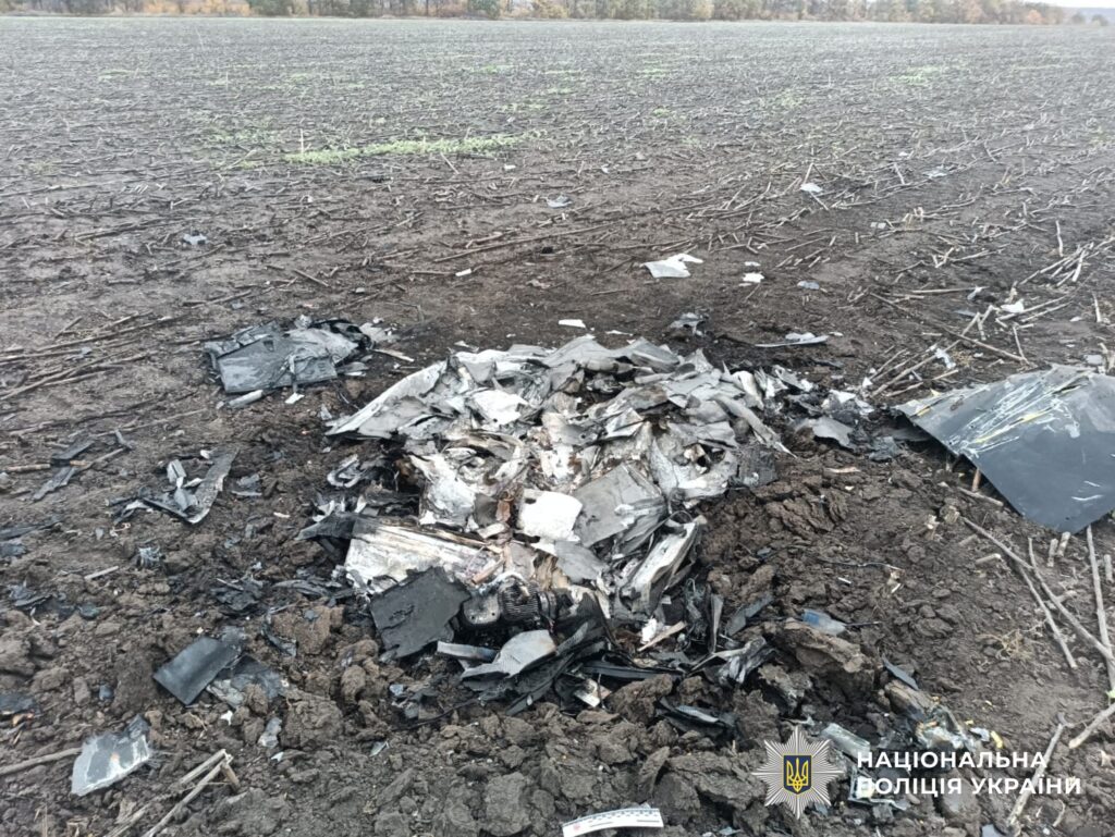 уламки дронів знешкодили