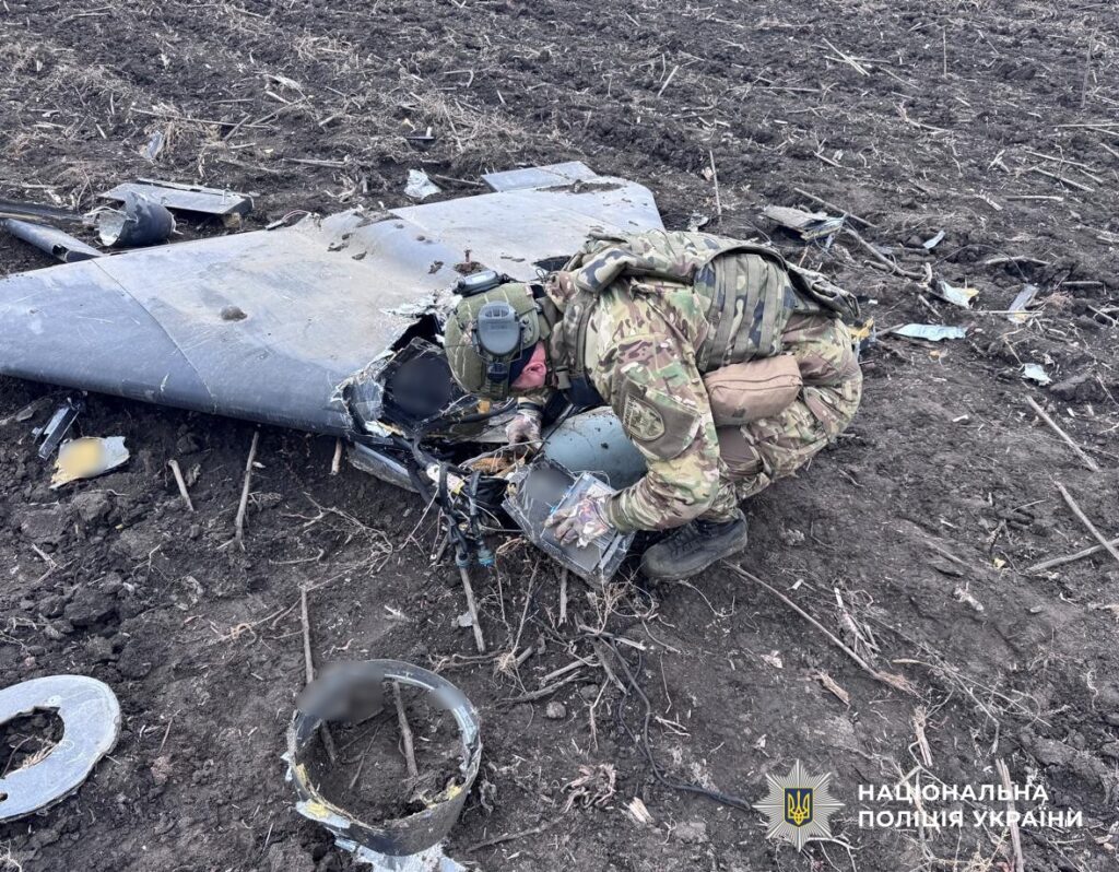 На Кіровоградщині вибухотехніки знищили бойову частину ворожого безпілотника