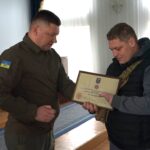 Іван Бондаренко отримав медаль «За поранення»