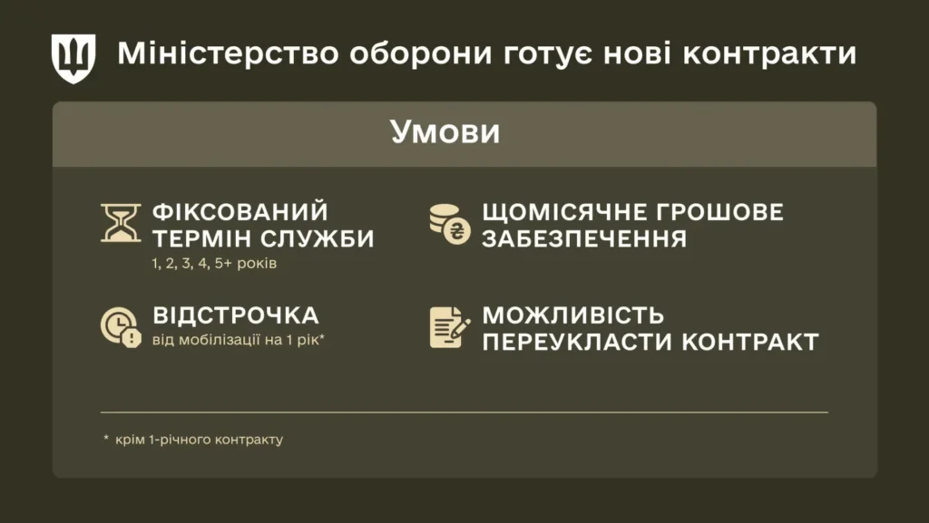 контракт військовий