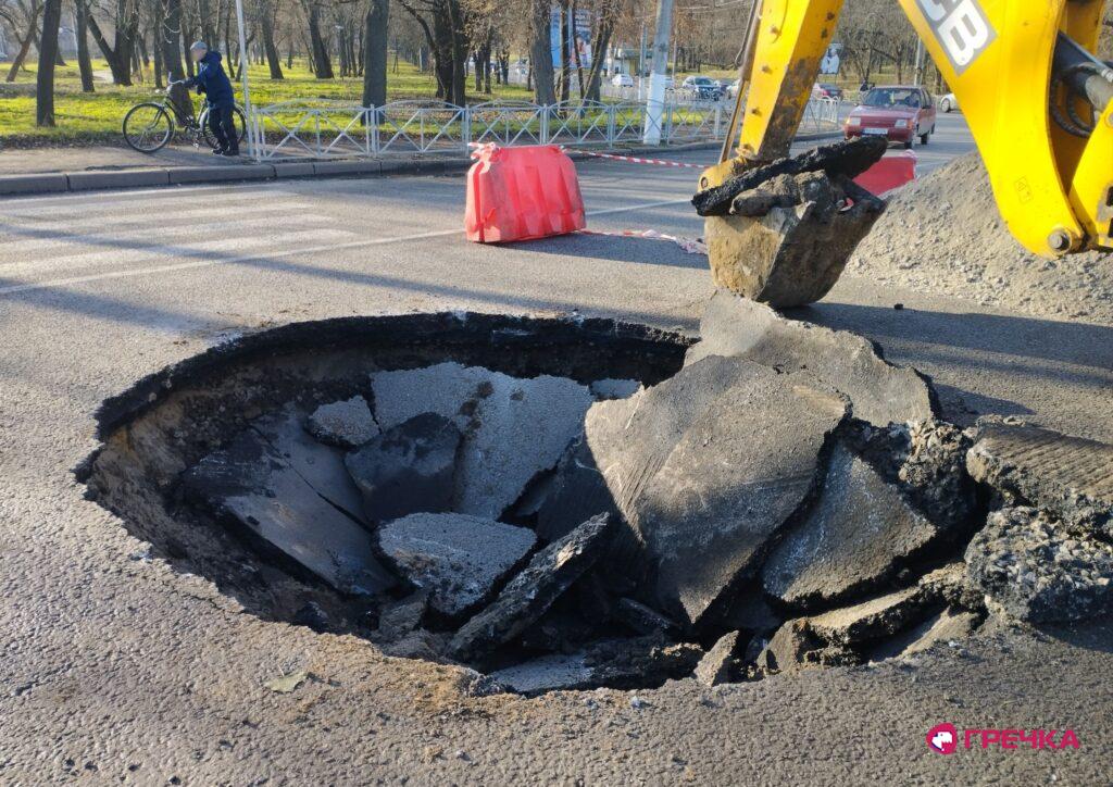 Провалля біля Ковалівського мосту