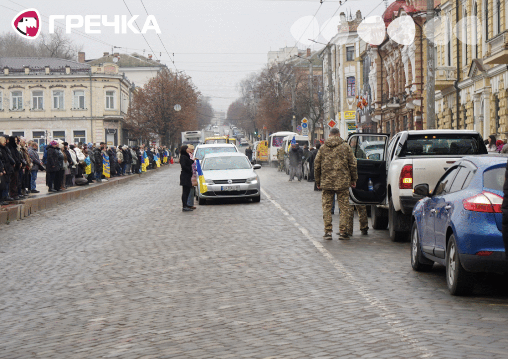 не зупинилися під час прощання з полеглими