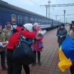 повернувся з полону Звягінцев Знамʼянська громада зустріли
