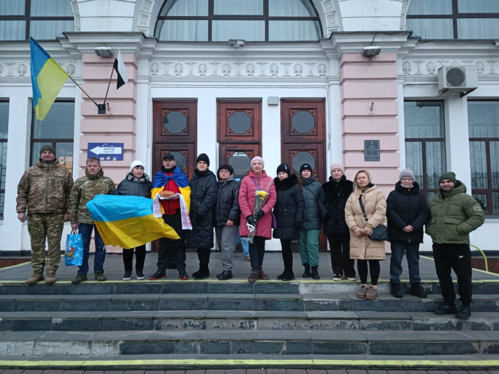 Знамʼянська громада зустріли з полону Звягінцев