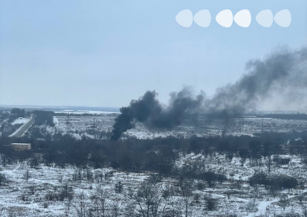 горить чорний дім сміттєзвалище Соколівка