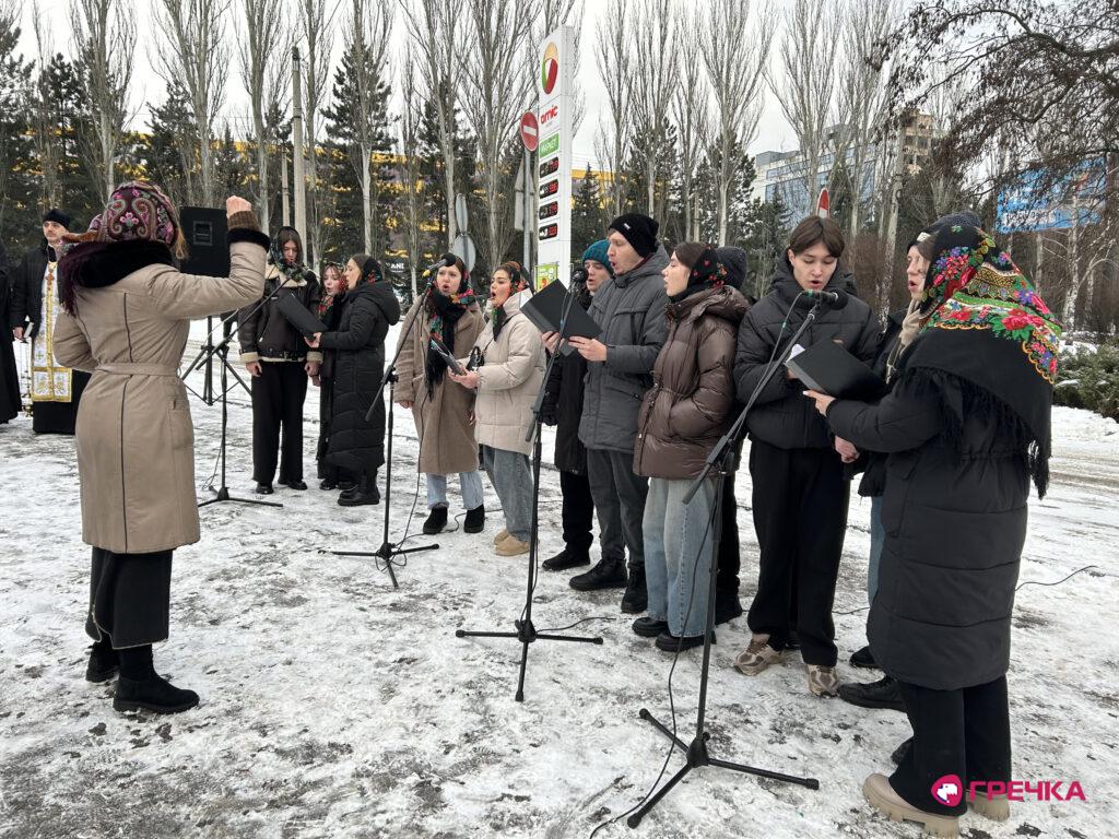 Хор Кропивницького музичного коледжу виконує скорботні колядки