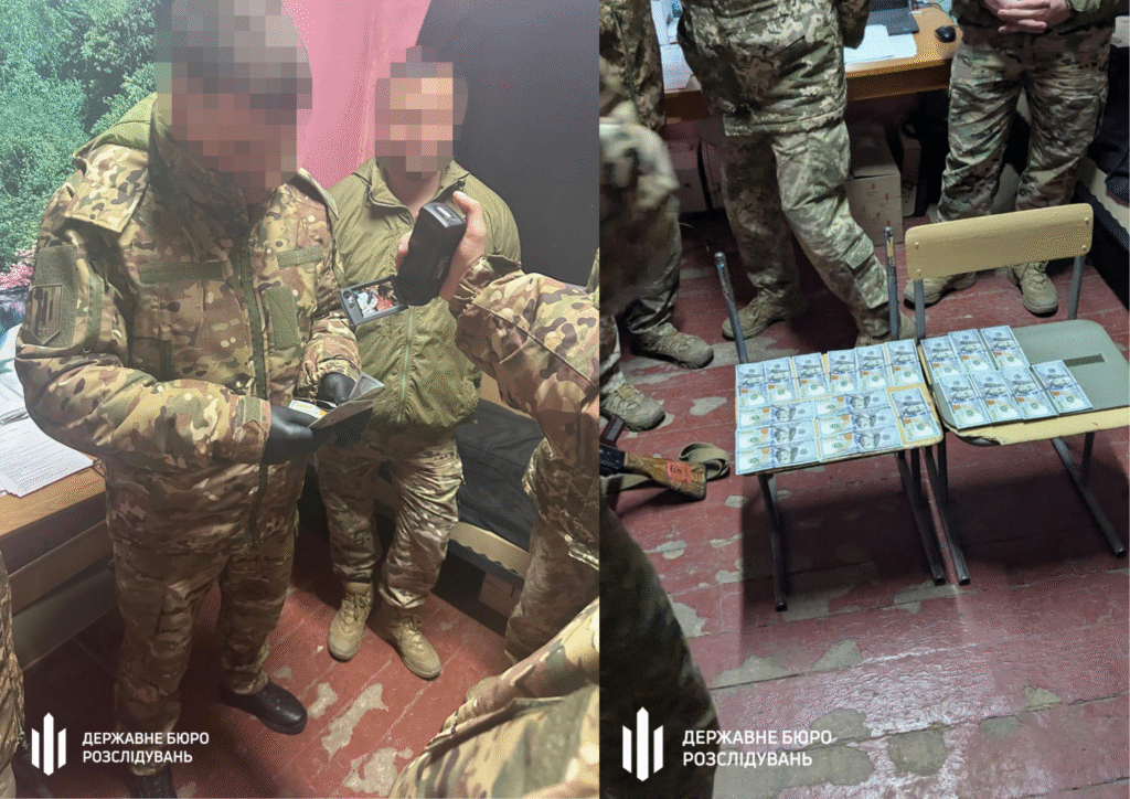 Військовослужбовець намагався дати хабар, щоб уникнути служби