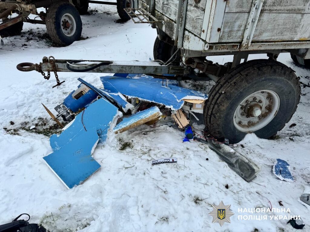 Безпілотник впав на подвірʼя на Кіровоградщині
