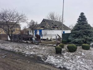 Пошкоджені домоволодіння на Кіровоградщині