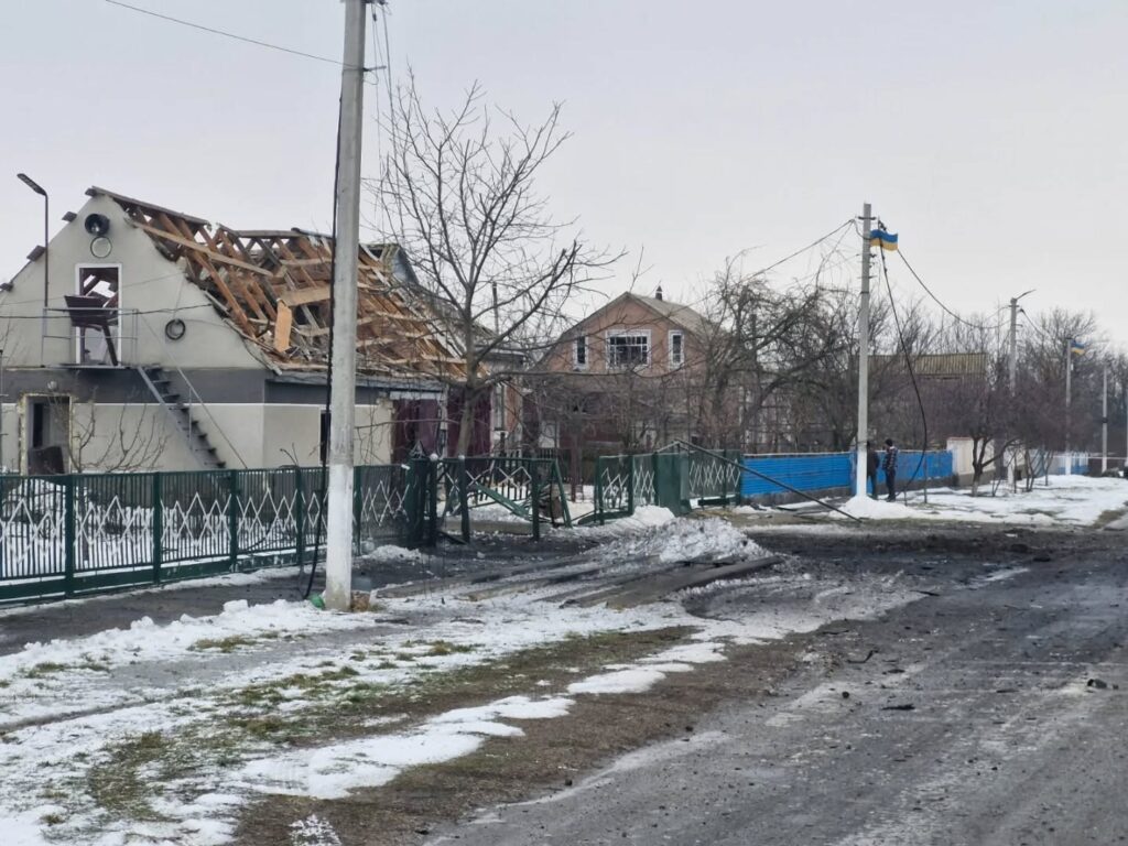 Російсьский безпілотник влучив у будинки у Голованівському районі