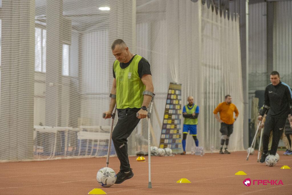 футбол з ампутацією ампфутболу спорт у Кропивницькому 2