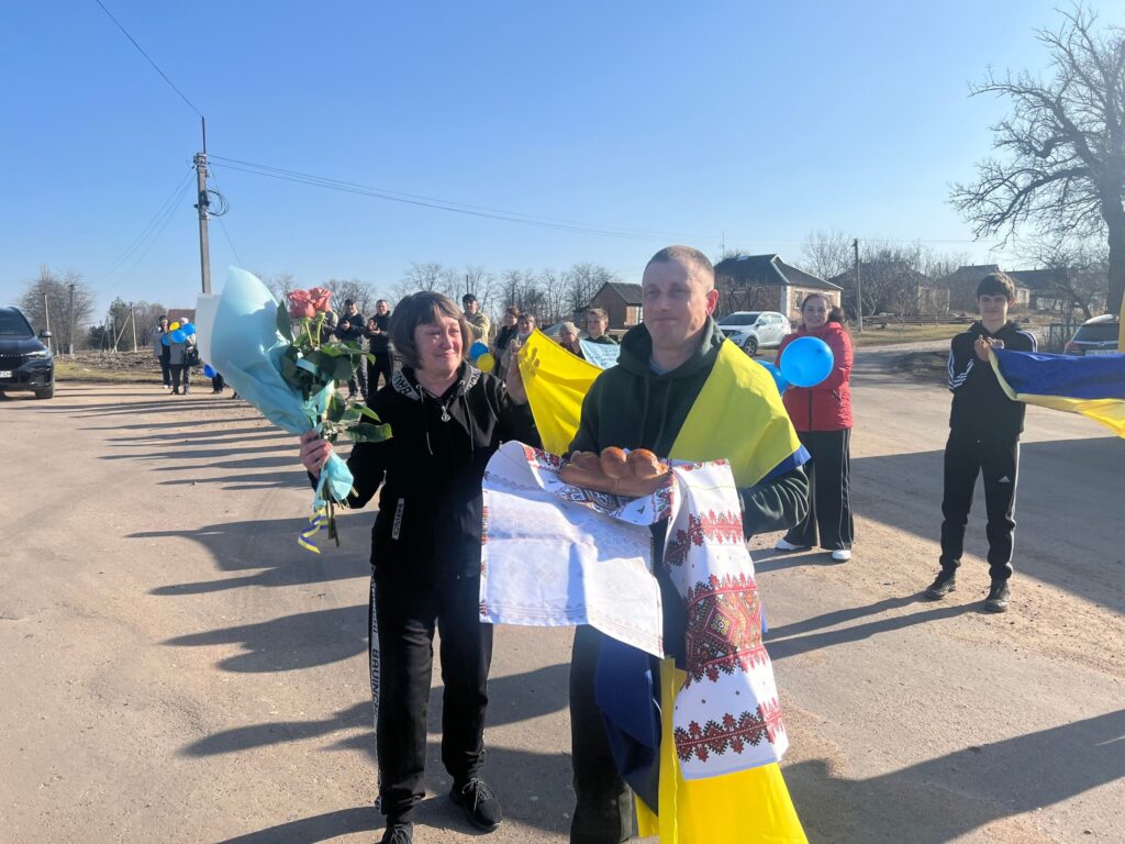 Зустріч Артема Швидкого у рідному селі