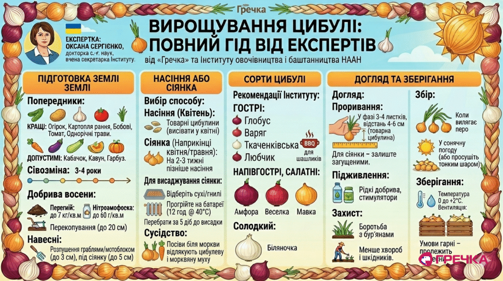 як вирощувати цибулю