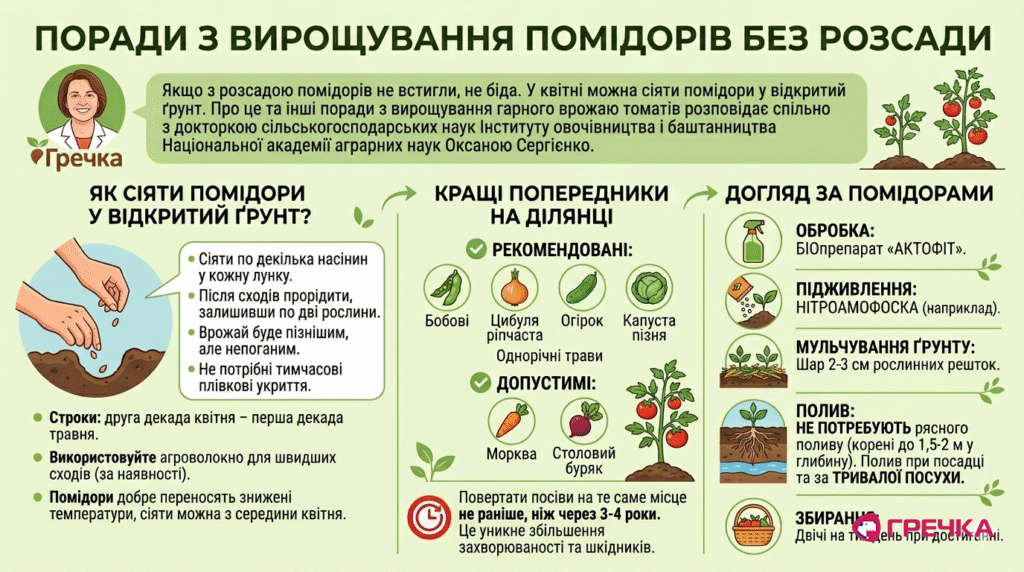 Я вирощувати помідори з ґрунту