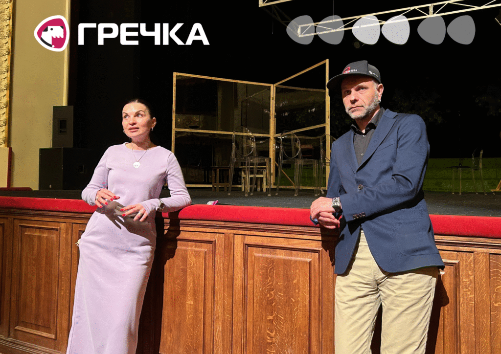 Олена Горбунова та Антон Меженін