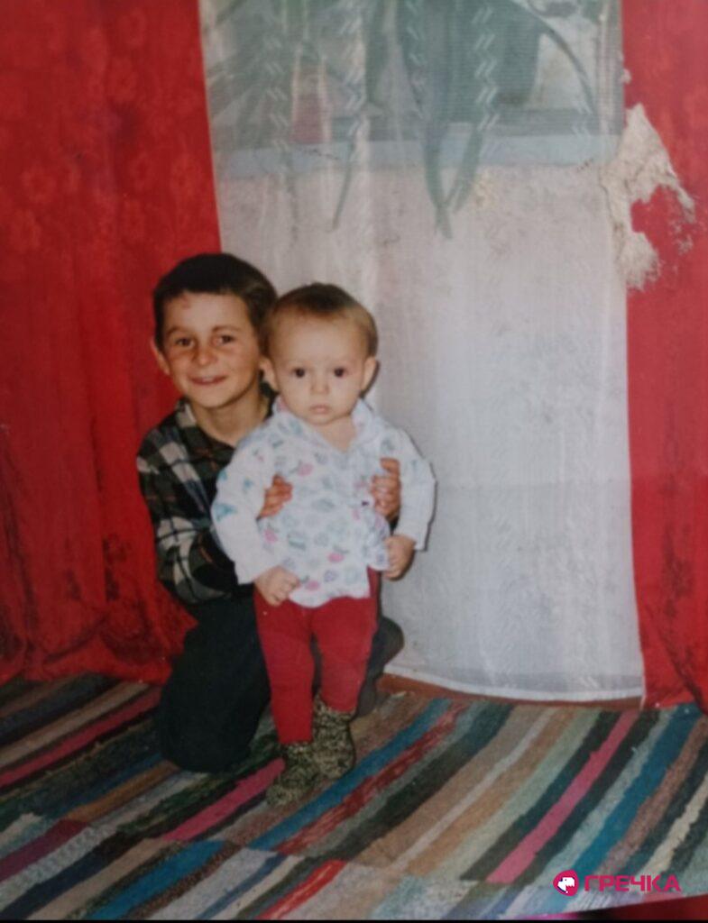 Сергій Гусєв з братом