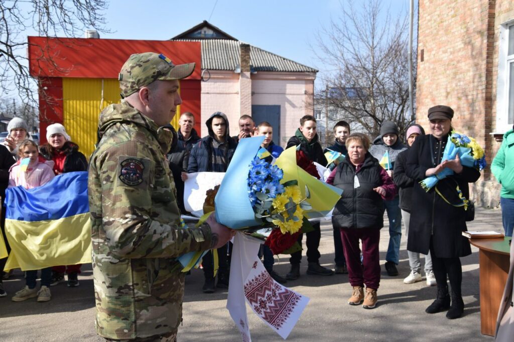 Сергій Лайкін зустріли з полону  Нова Прага