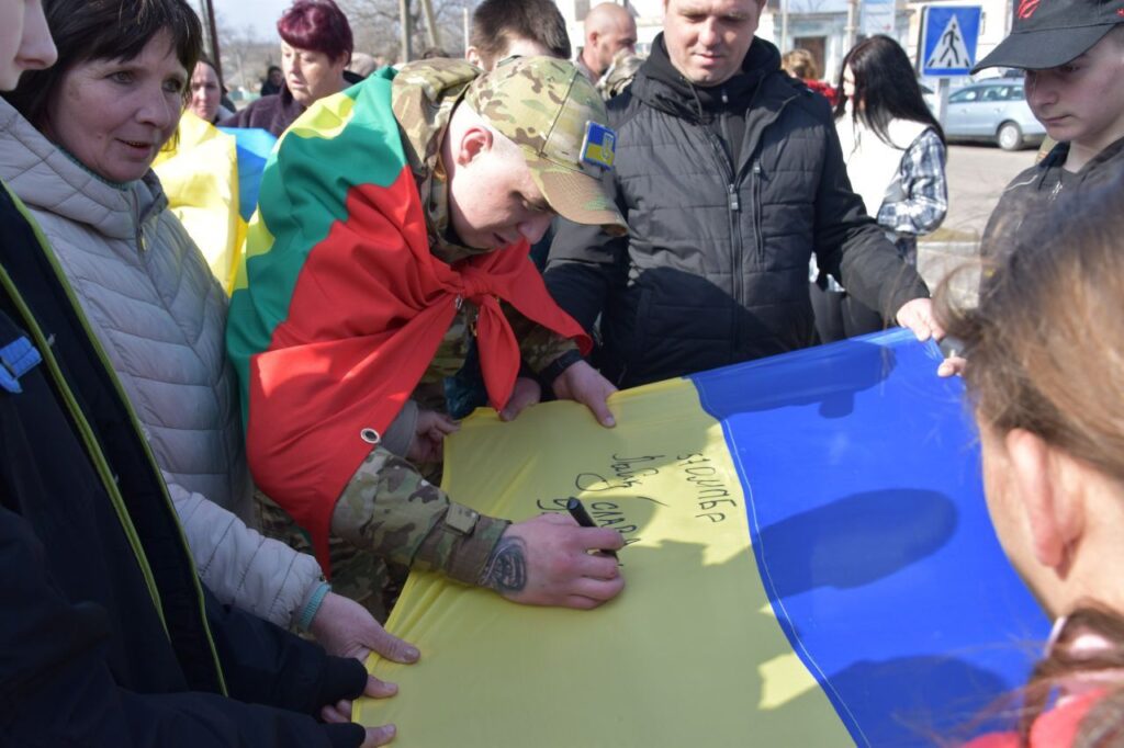 зустріли звільненого з полону Сергія Лайкіна