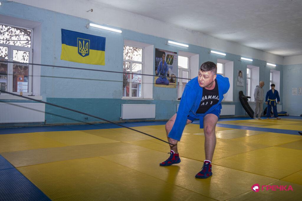 Сергій Василюков тренування ветеран