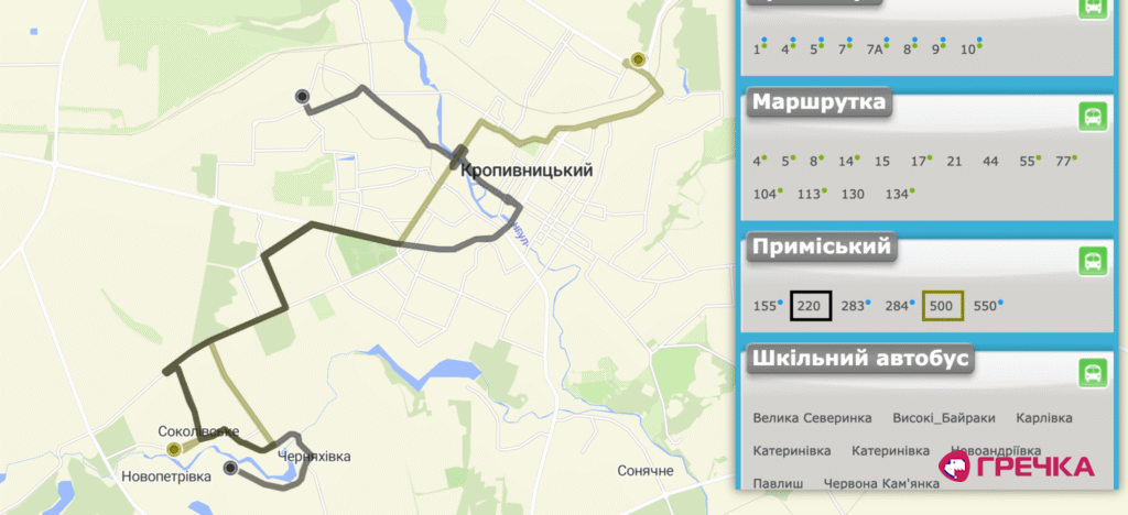Скриншот із сайту EasyWay 1