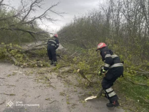 Негода на Кіровоградщині 27 квітня