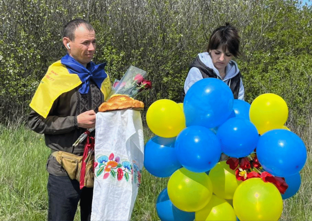 У громаді зустріли звільненого з полону Володимира Панчу