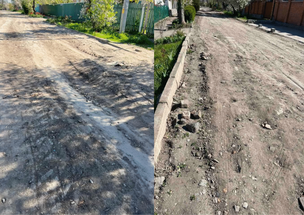 Проблема з дорогою по вулиці Міхновського