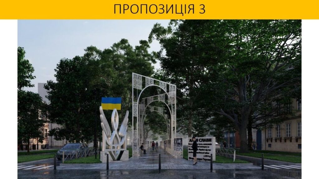 Алея слави Кропивницький проєкт