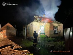 Дронова атака на Кіровоградщину 18 травня
