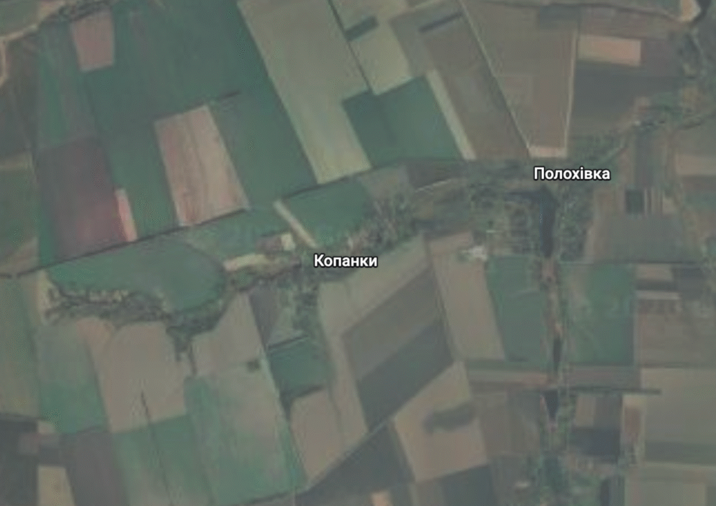 Село Копанки, на території якого розташоване Полохівське родовище