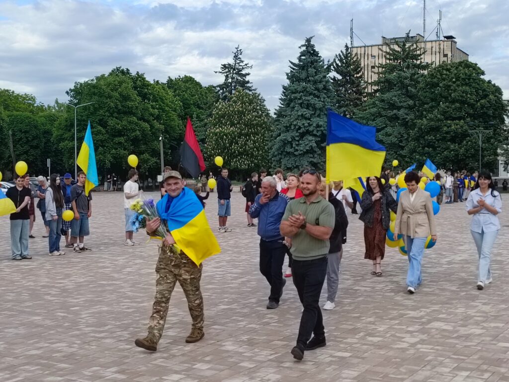 Знам’янська громада зустріла Валерія Приходченка