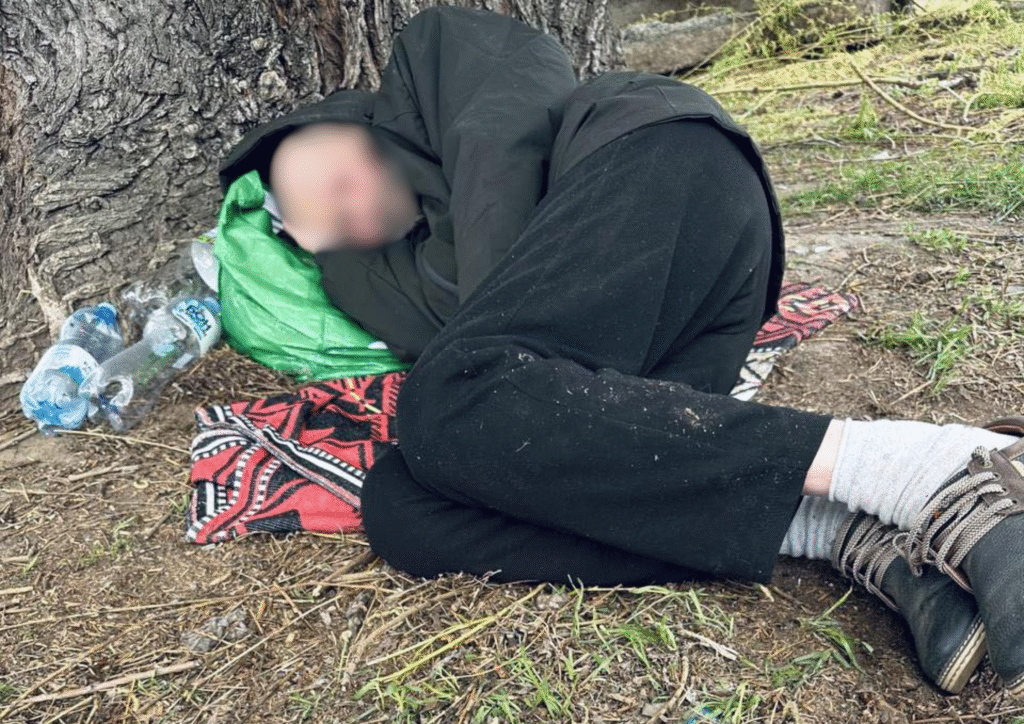 Чоловік живе на набережній Інгулу у Кропивницькому