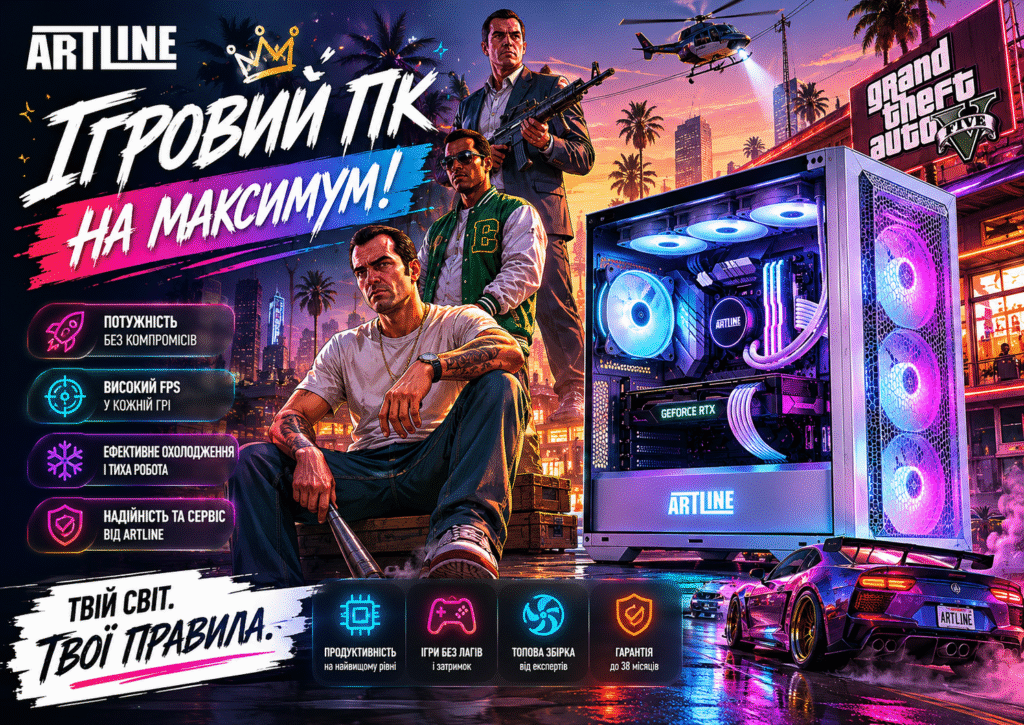 компʼютер Artline в Україні ПК комплектуючі купити