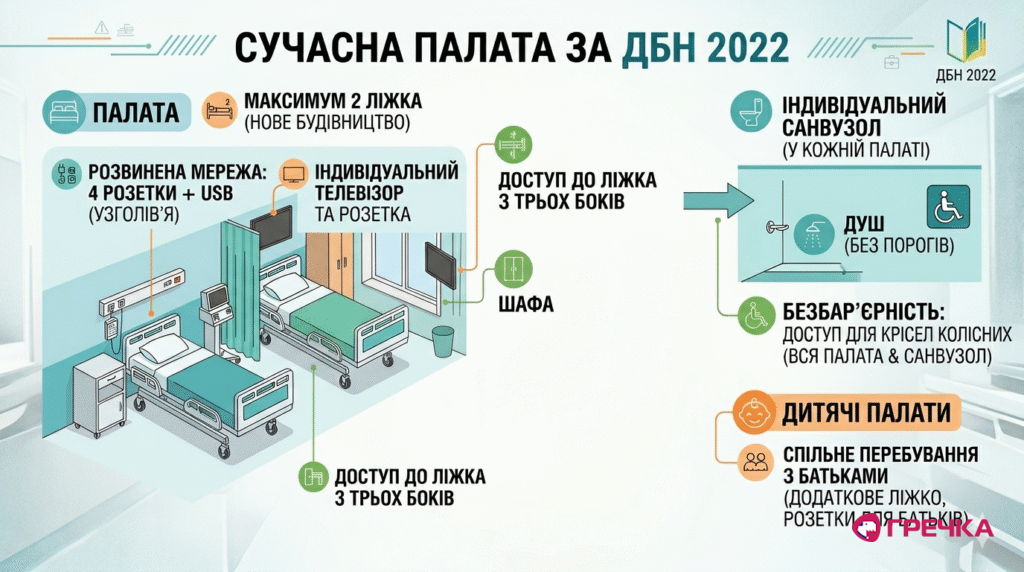 сучасна палата за ДБН 2022
