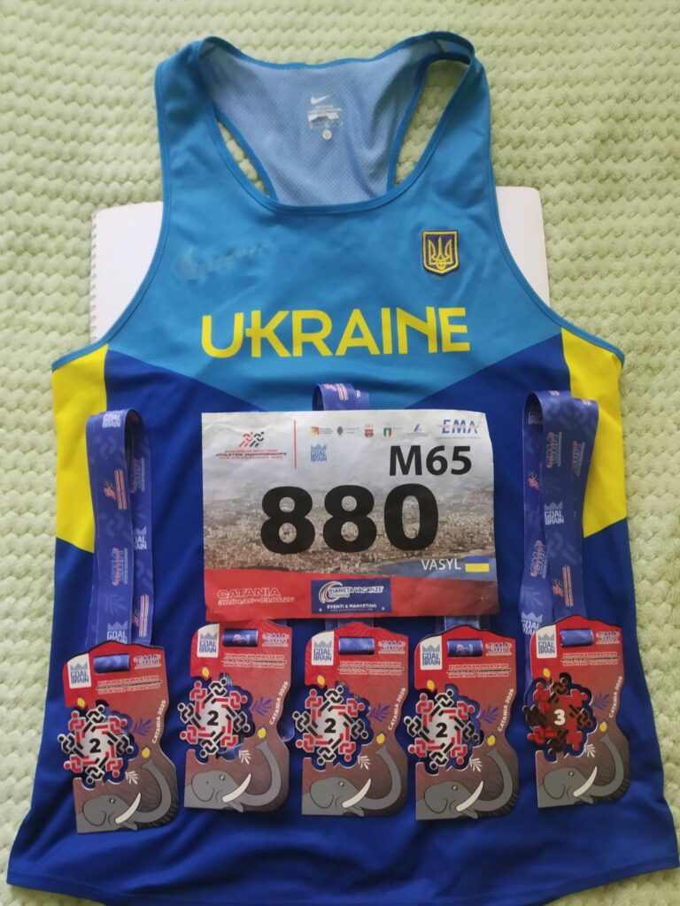 василь Ляшкул з бігу