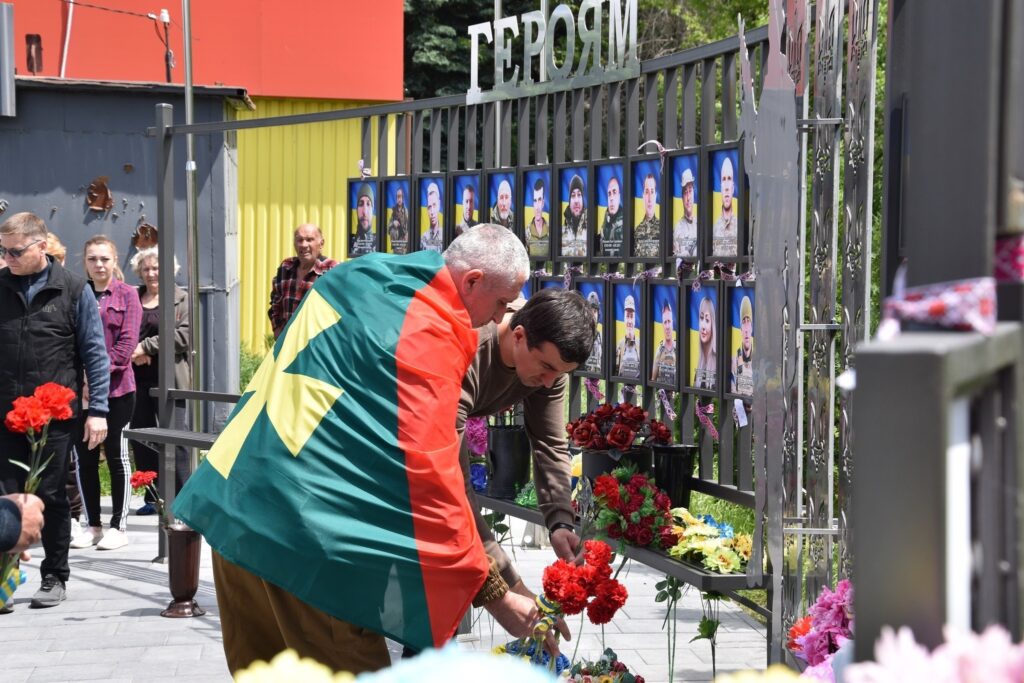 Володимир Резніченко на Алеї слави