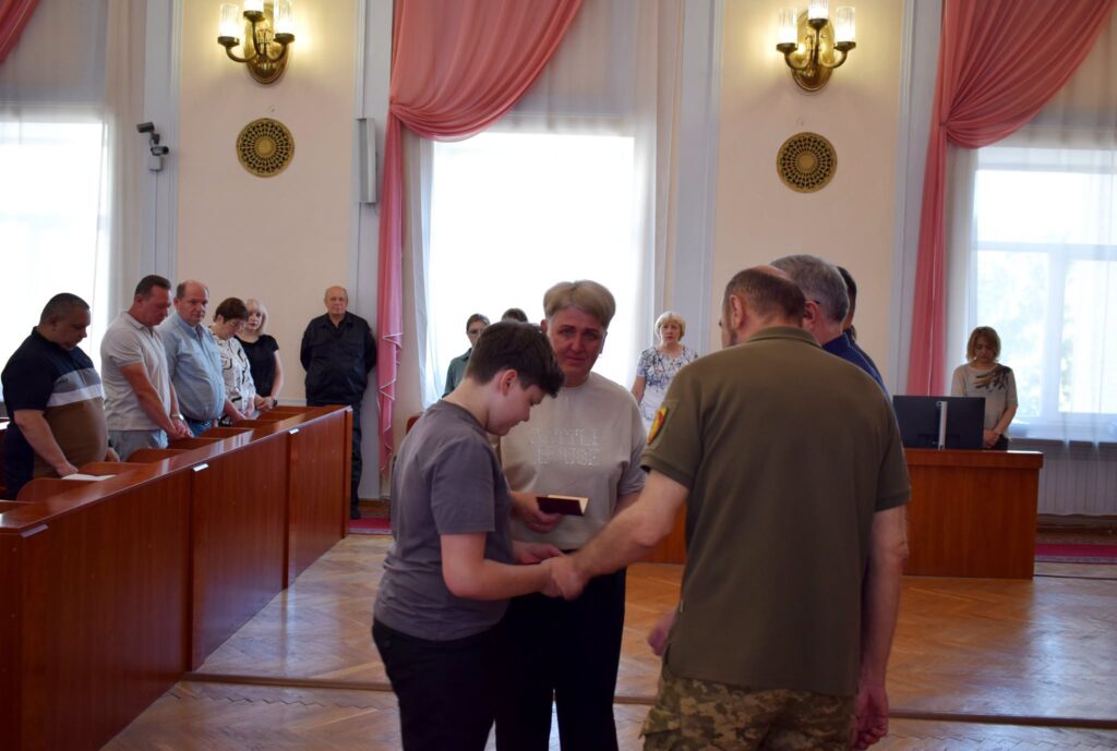 нагороди посмертно у Кропивницькій міськраді 1