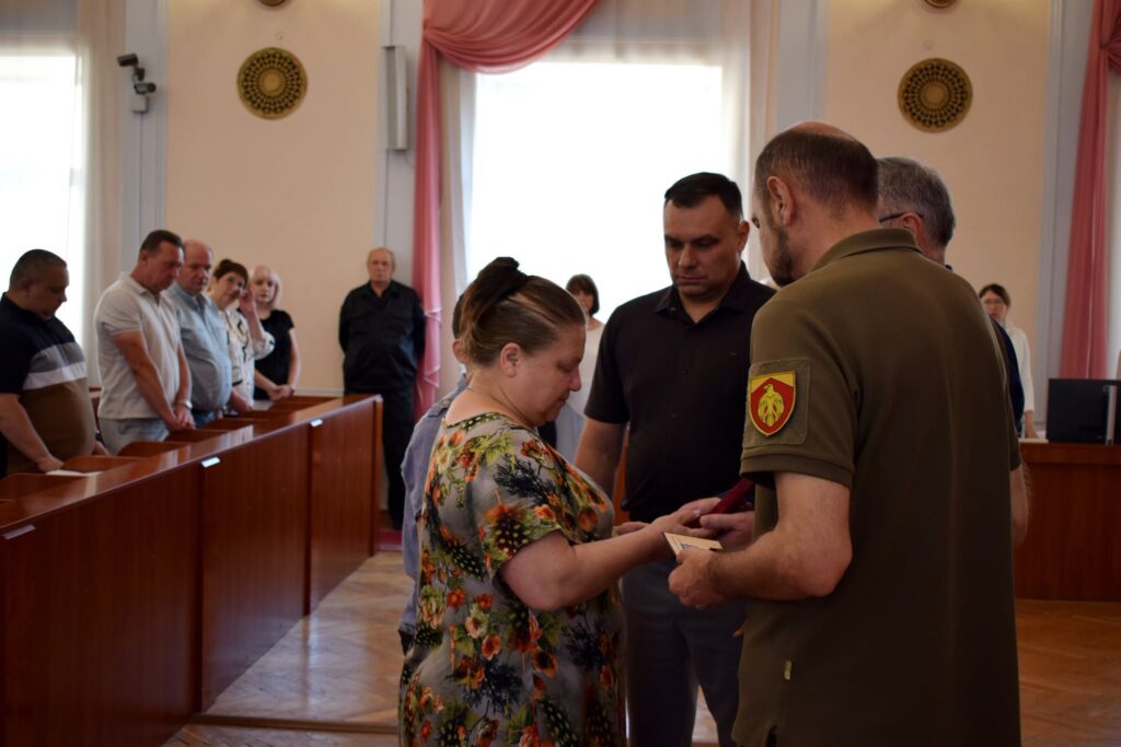 нагороди посмертно у Кропивницькій міськраді 2